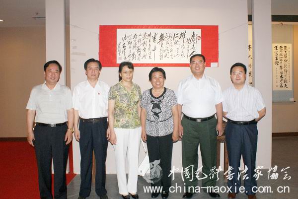 廊坊市人大常委会举办庆祝中国共产党成立九十周年书画展